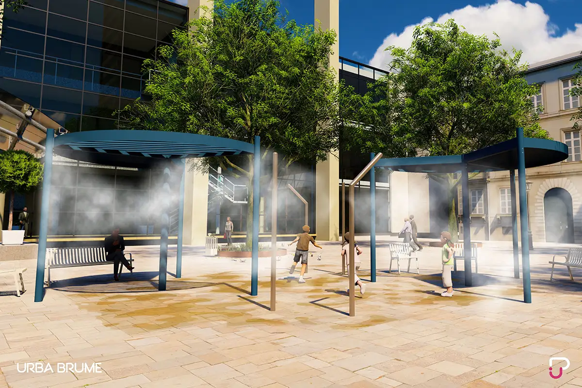 Pergolas TIERS avec brumisation
